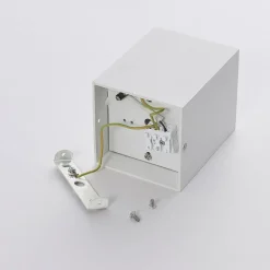 Arcchio Arbejdsrum/Kontor > loftspot Jolina, kantet, hvid, 13 cm, metal