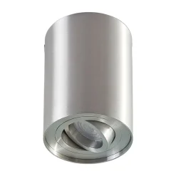 Arcchio Loftlamper|Loftlamper > loftspot Jolina, rund, grå, 13 cm, metal