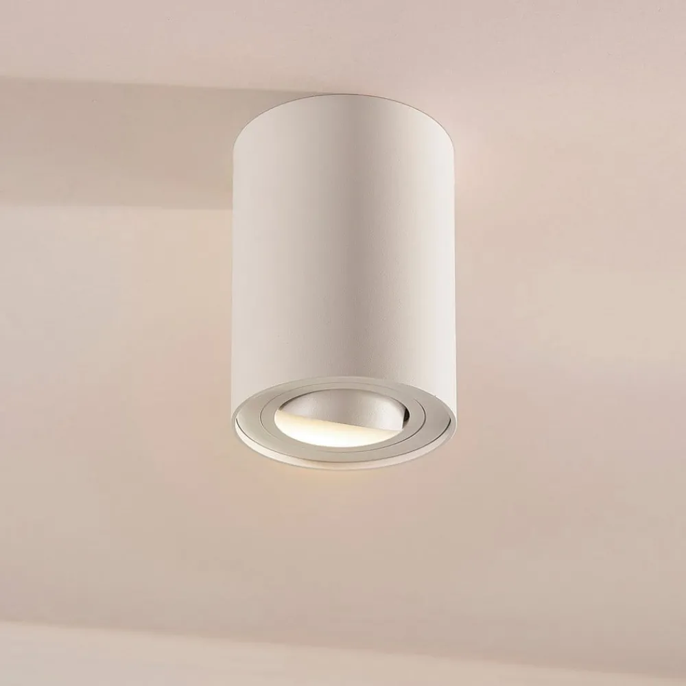 Arcchio Gang|Loftlamper > loftspot Jolina, rund, hvid, 13 cm, metal