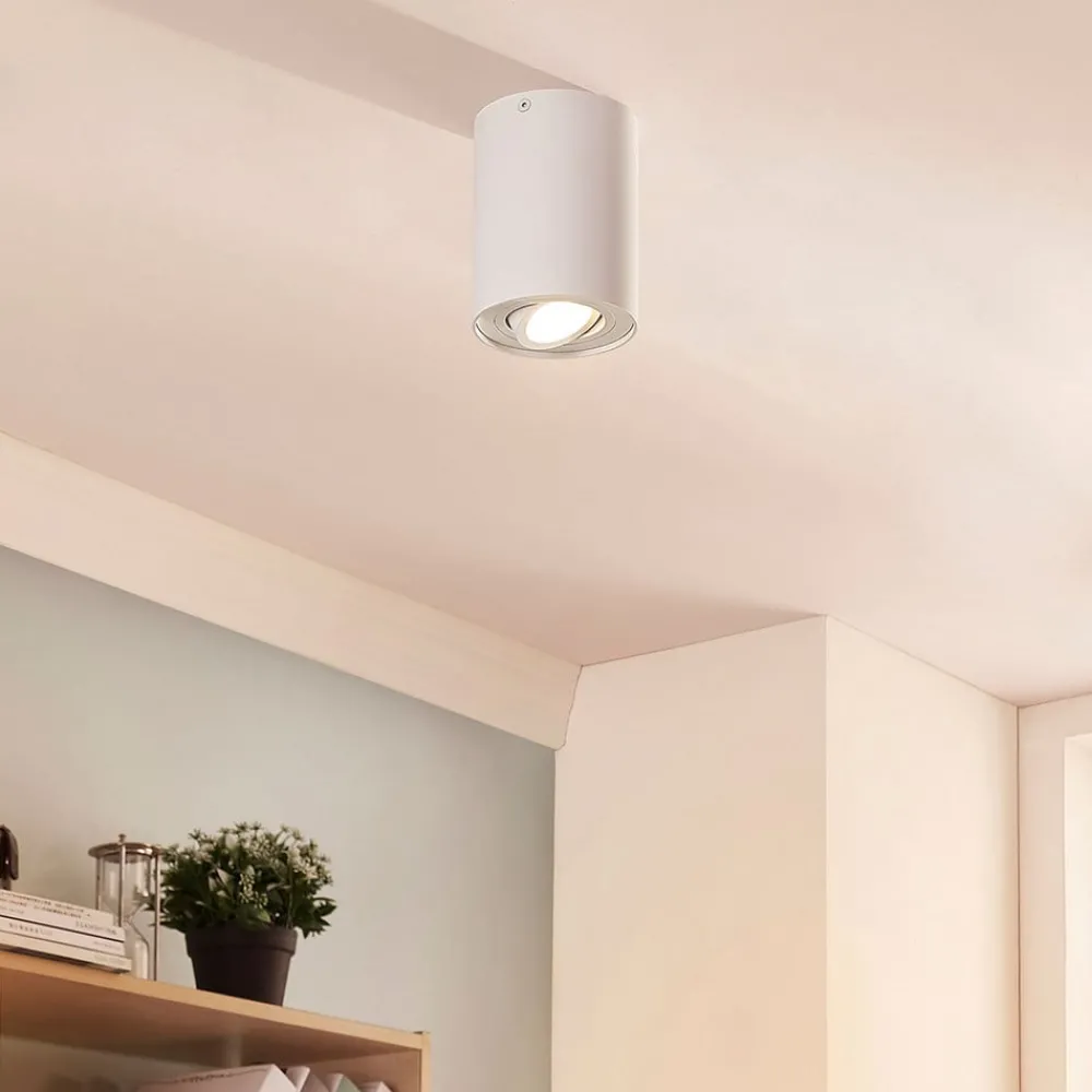 Arcchio Gang|Loftlamper > loftspot Jolina, rund, hvid, 13 cm, metal