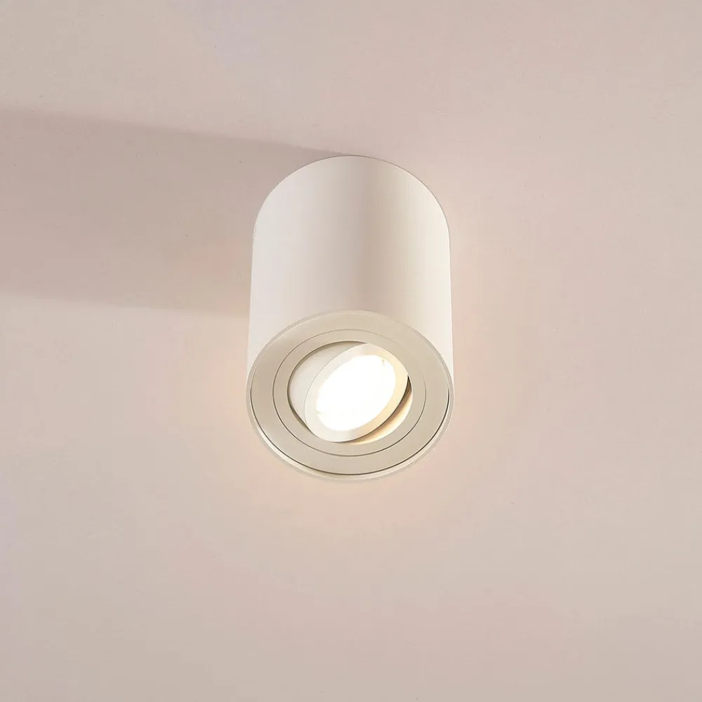Arcchio Gang|Loftlamper > loftspot Jolina, rund, hvid, 13 cm, metal