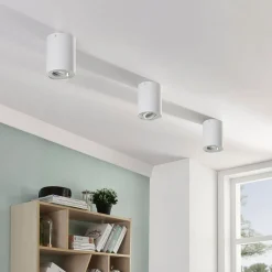 Arcchio Gang|Loftlamper > loftspot Jolina, rund, hvid, 13 cm, metal
