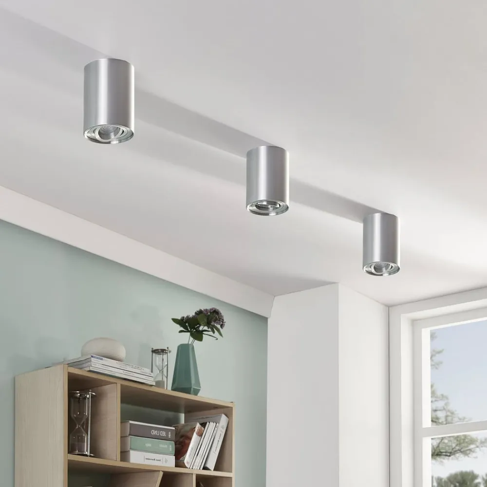 Arcchio Arbejdsrum/Kontor|Gang > loftspot Jolina, rund, sæt med 2, aluminium