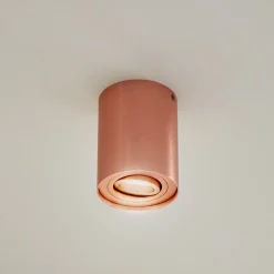 Arcchio Spotlights > loftspot Jolina, rund, kobber, 13 cm, metal