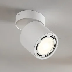 Arcchio Loftlamper|Loftlamper > loftspot Mabel, Ø12cm, hvid, justerbar, GU10