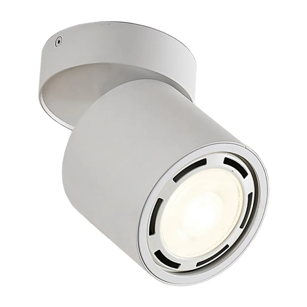 Arcchio Loftlamper|Loftlamper > loftspot Mabel, Ø12cm, hvid, justerbar, GU10