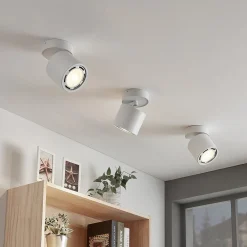 Arcchio Loftlamper|Loftlamper > loftspot Mabel, Ø12cm, hvid, justerbar, GU10