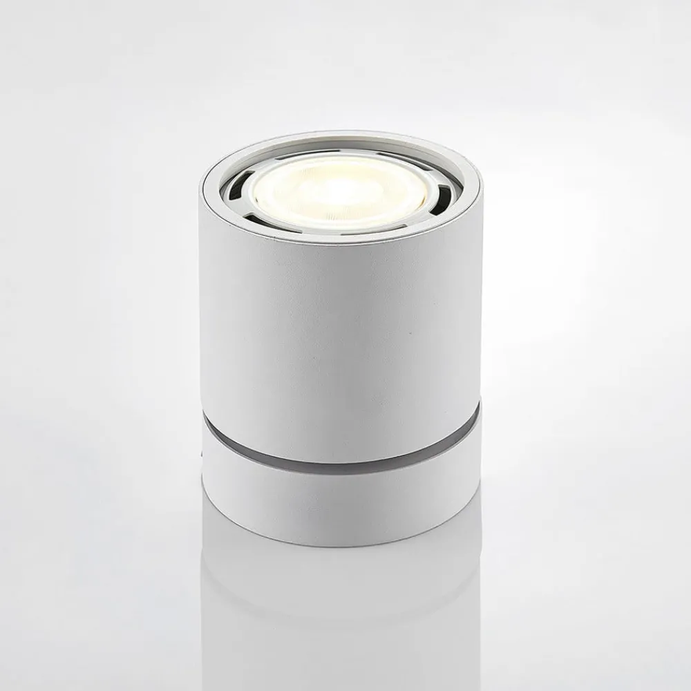 Arcchio Loftlamper|Loftlamper > loftspot Mabel, Ø12cm, hvid, justerbar, GU10