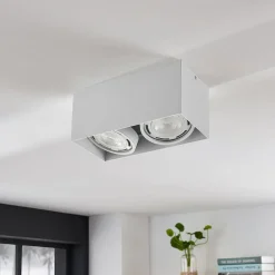 Arcchio Loftlamper|Spotlights > loftspot Mabel, 2 lyskilder, 27 cm, hvid, GU10