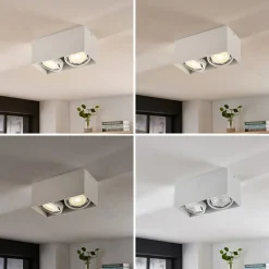 Arcchio Loftlamper|Spotlights > loftspot Mabel, 2 lyskilder, 27 cm, hvid, GU10