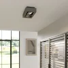 Loftlamper|Loftlamper ^ Arcchio loftspot Ronka, 34 cm, 2 lyskilder, grå, GU10