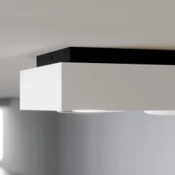 Gang|Loftlamper ^ Arcchio loftspot Ronka, 34 cm, 2 lyskilder, hvid, GU10