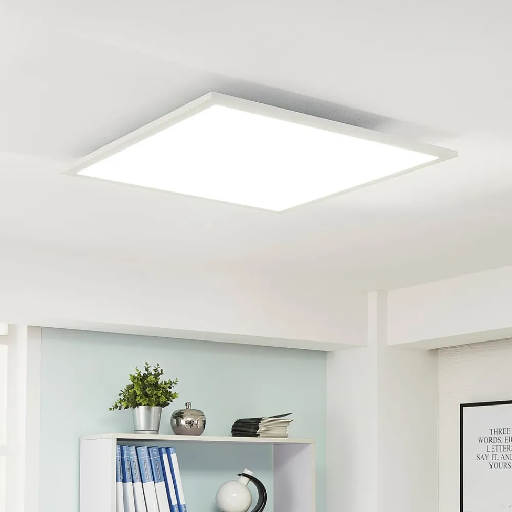 Arbejdsrum/Kontor|Gang ^ Arcchio Lysander LED-panel, CCT, 62 cm, hvid
