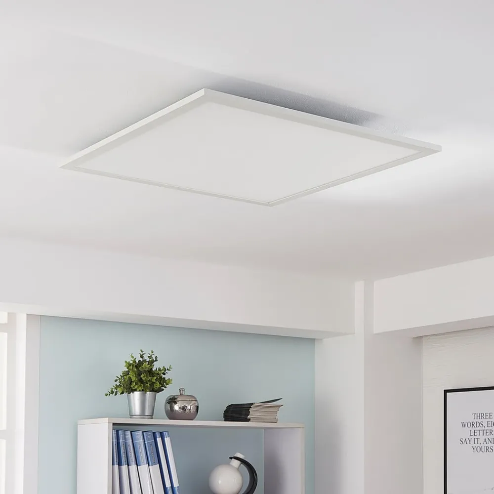 Arbejdsrum/Kontor|Gang ^ Arcchio Lysander LED-panel, CCT, 62 cm, hvid