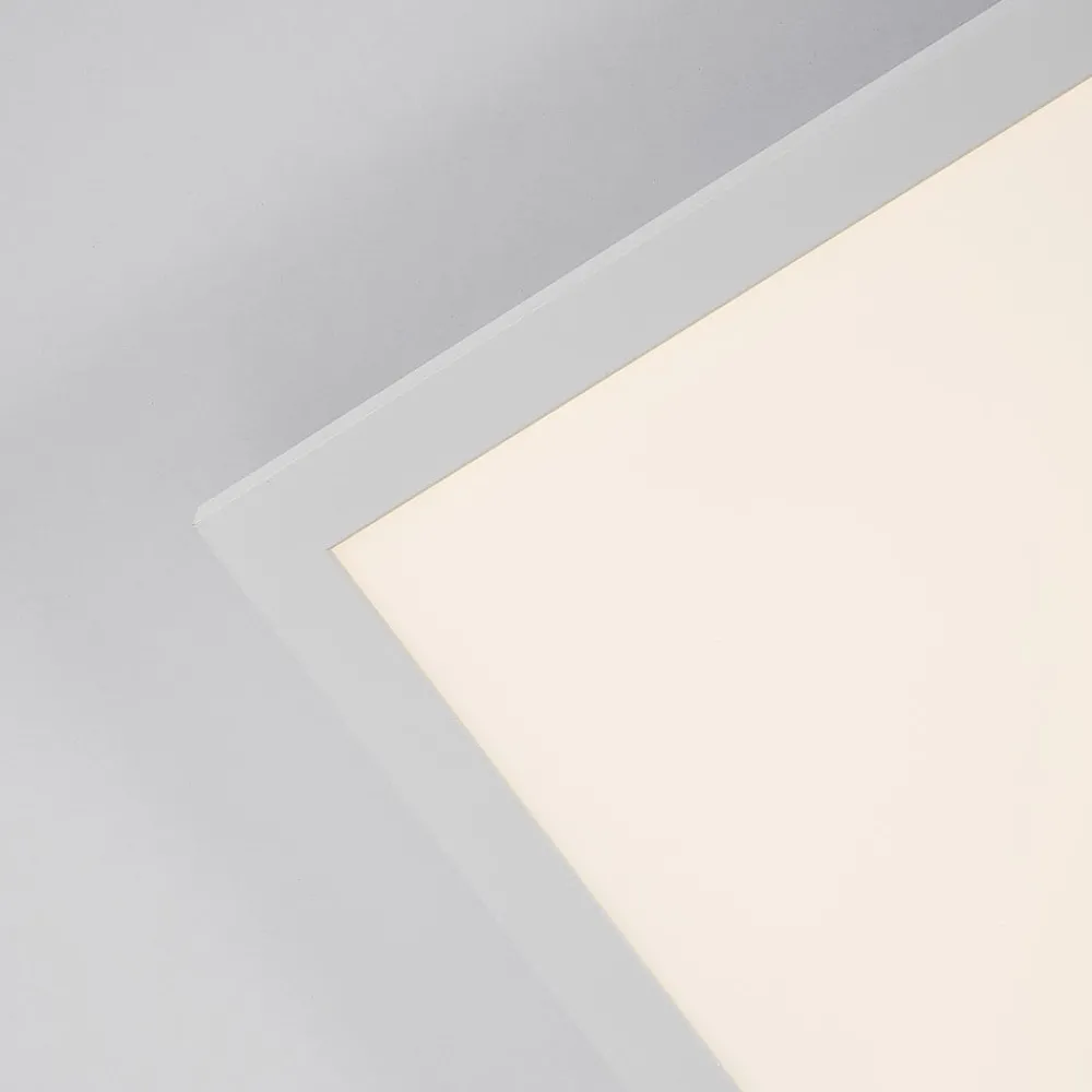 Arbejdsrum/Kontor|Gang ^ Arcchio Lysander LED-panel, CCT, 62 cm, hvid