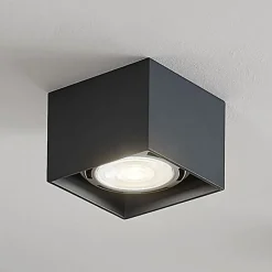 Arcchio Arbejdsrum/Kontor|Spotlights > Mabel loftspot, 12 cm x 12 cm, grå, GU10