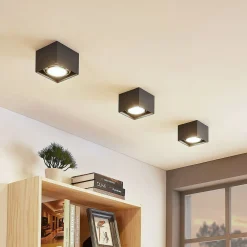 Arcchio Arbejdsrum/Kontor|Spotlights > Mabel loftspot, 12 cm x 12 cm, grå, GU10