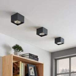 Arcchio Arbejdsrum/Kontor|Spotlights > Mabel loftspot, 12 cm x 12 cm, grå, GU10