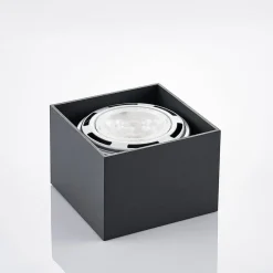 Arcchio Arbejdsrum/Kontor|Spotlights > Mabel loftspot, 12 cm x 12 cm, grå, GU10