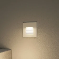 Indbygningsspots ^ Arcchio Makio vægindbygningslampe, hvid, G9, IP65