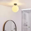 Loftlamper ^ Arcchio Maviris LED-loftlampe til badeværelset, kugle, 18 cm