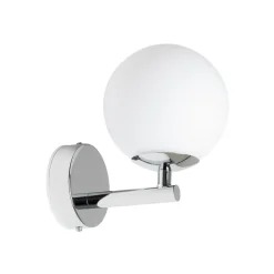Væg- Og Spejllamper|Væglamper ^ Arcchio Maviris LED-væglampe til bad, kugle, glas