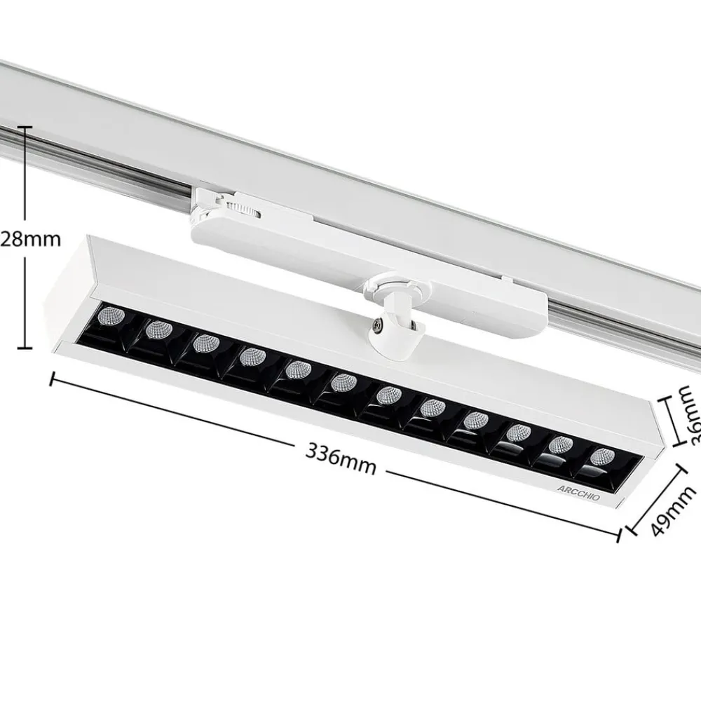 Arcchio Arbejdsrum/Kontor|Skinnesystem > Millay LED skinnespot hvid 3000K