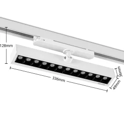 Arcchio Skinnesystem > Millay LED skinnespot hvid 4000K