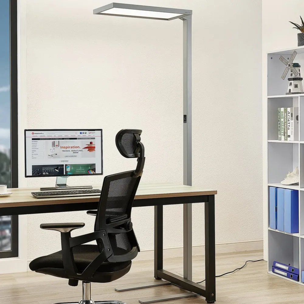 Arcchio Arbejdsrum/Kontor > Nelus LED-gulvlampe, bevægelsessensor