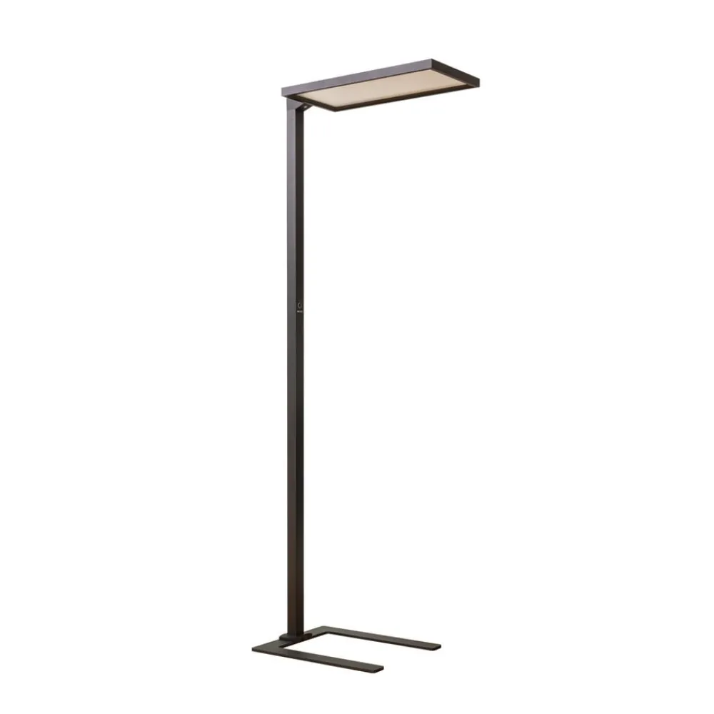 Arbejdsrum/Kontor ^ Arcchio Nelus LED-gulvlampe til kontor, sort sensor