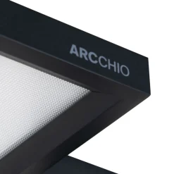 Arbejdsrum/Kontor ^ Arcchio Nelus LED-gulvlampe til kontor, sort sensor