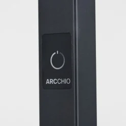 Arbejdsrum/Kontor ^ Arcchio Nelus LED-gulvlampe til kontor, sort sensor