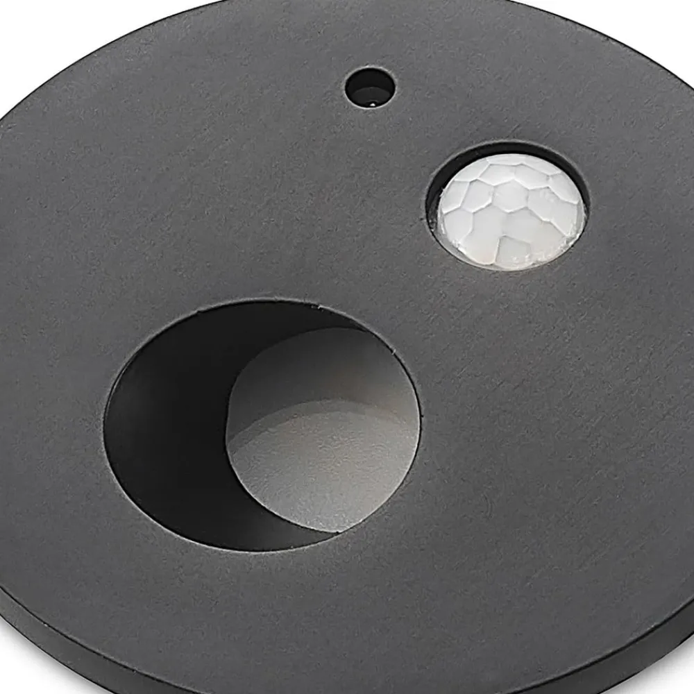 Arcchio Indbygningsspots > Neru LED indbygningslampe sensor rund sort