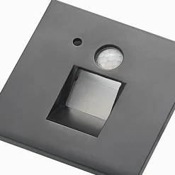 Væglamper|Indbygningsspots ^ Arcchio Neru LED-lampe sensor kantet sort