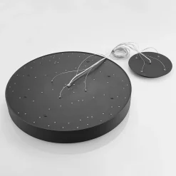 Arcchio Pendellamper > Noabelle LED-hængelampe, sort, 80 cm