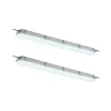 Arcchio Loftlamper > Rao LED-vådrumslampe, længde 121,5 cm, sæt med 2 stk