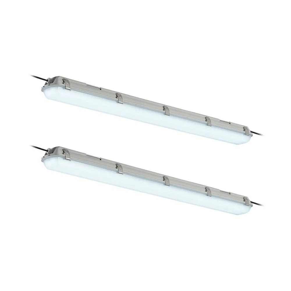 Arcchio Loftlamper > Rao LED-vådrumslampe, længde 121,5 cm, sæt med 2 stk