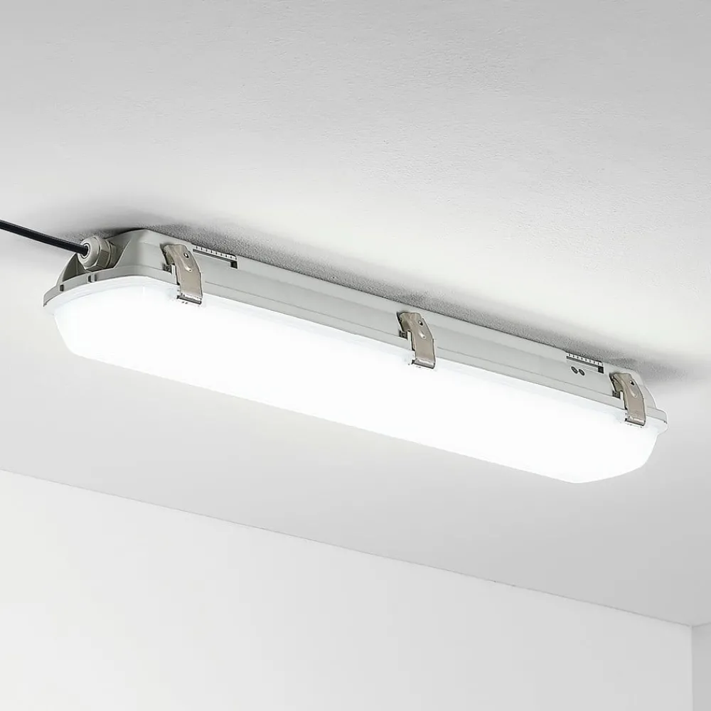 Loftlamper ^ Arcchio Rao LED-vådrumslampe, længde 61,8 cm, sæt med 2 stk