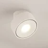 Loftlamper ^ Arcchio Rotari LED-loftlampe, hvid, drejelig, metal