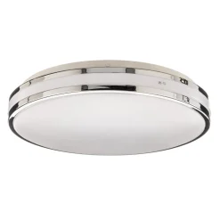 Loftlamper ^ Arcchio Sinovu LED-loftlampe til badeværelset, krom, 34 cm
