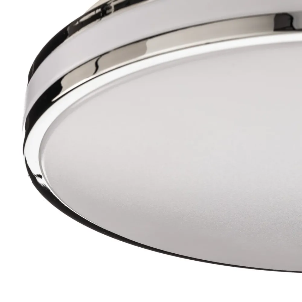Loftlamper ^ Arcchio Sinovu LED-loftlampe til badeværelset, krom, 34 cm