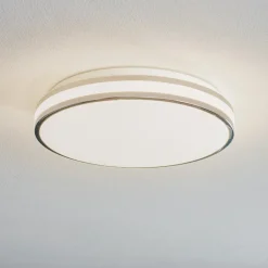 Loftlamper ^ Arcchio Sinovu LED-loftlampe til badeværelset, krom, 34 cm