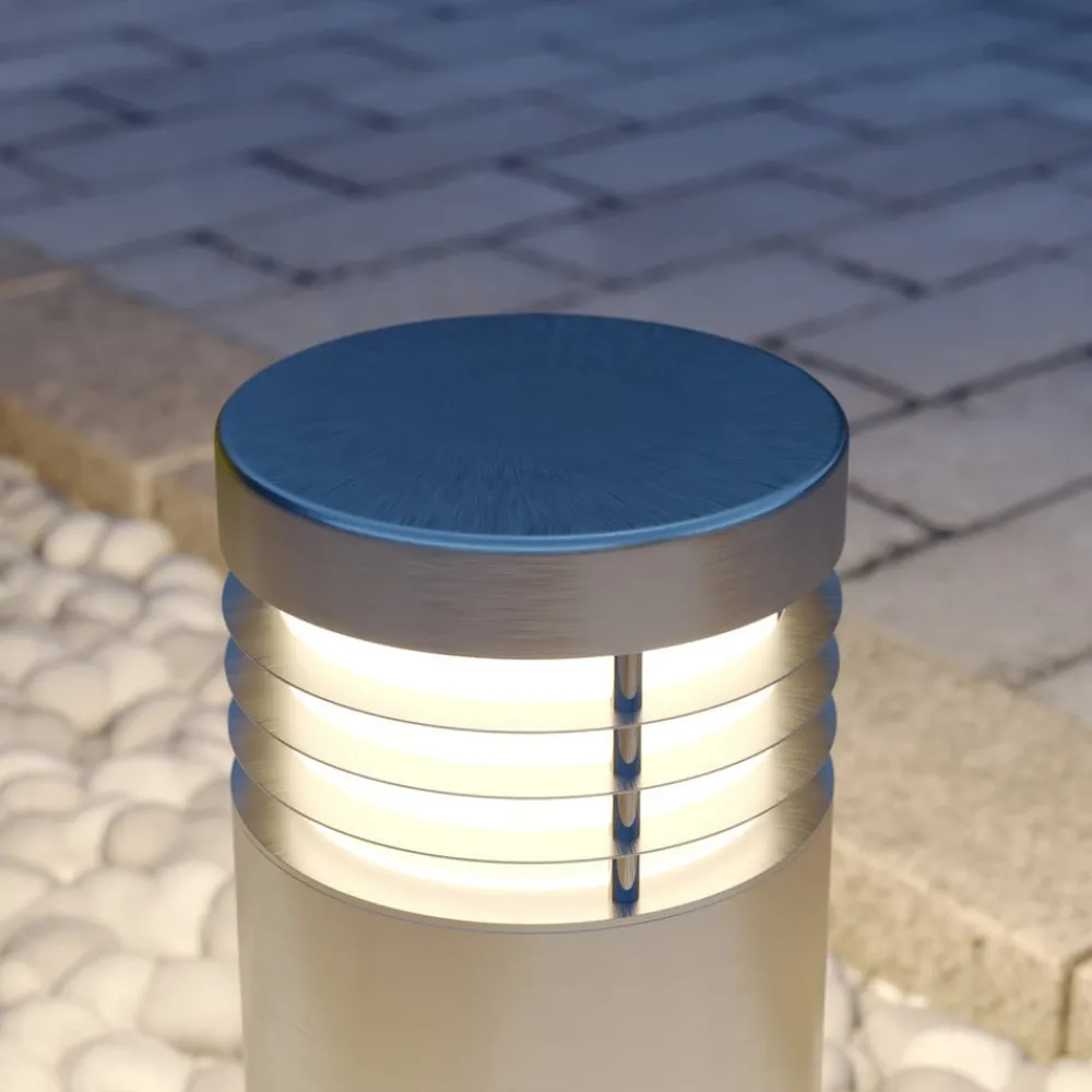 Arcchio Sokkellamper > sokkellampe Caramia, 23 cm, stål, saltvandsresistent