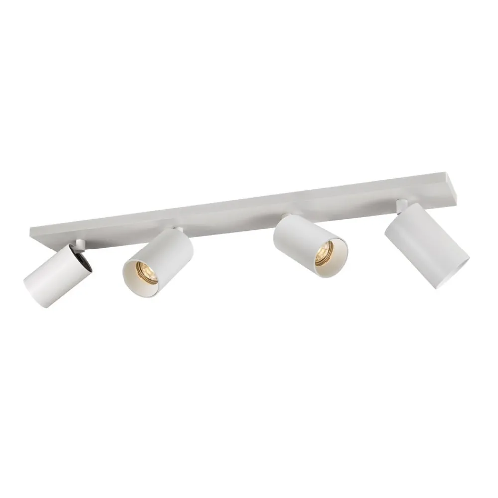 Arcchio Loftlamper|Loftlamper > spotlight Brinja, hvid, kantet, Ø 7 cm, 4 lyskilder, GU10