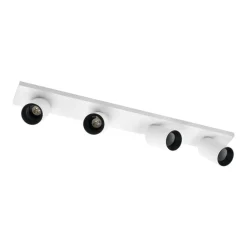 Arcchio Loftlamper|Loftlamper > spotlight Brinja, hvid, kantet, Ø 7 cm, 4 lyskilder, GU10