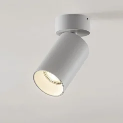 Arcchio Gang|Loftlamper > spotlight Brinja, hvid, rund, 13 cm høj, Ø 6 cm