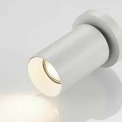 Arcchio Gang|Loftlamper > spotlight Brinja, hvid, rund, 12 cm høj, Ø 6 cm