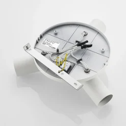 Gang|Loftlamper ^ Arcchio spotlight Brinja, hvid, rund, Ø 6 cm, 3 lyskilder, GU10