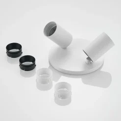 Arcchio Gang|Loftlamper > spotlight Brinja, hvid, rund, Ø 6 cm, 2 lyskilder, GU10