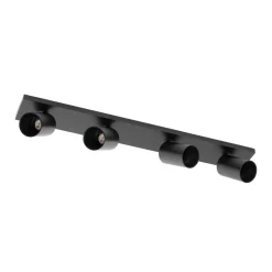 Arcchio Loftlamper|Spotlights > spotlight Brinja, sort, 65 cm lang, Ø 7 cm, 4 lyskilder